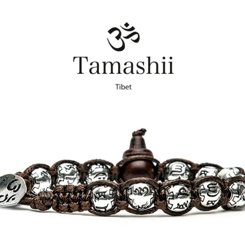 tamashii ruota preghiera in argento