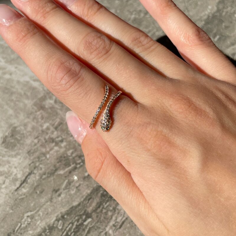 Anello serpente modello 2