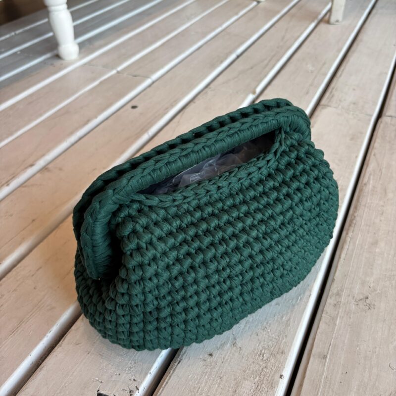 BORSA CLUTCH VERDE GUCCI