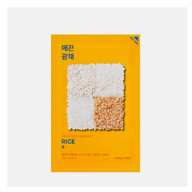 HOLIKA HOLIKA Pure Essence Mask Sheet - Rice