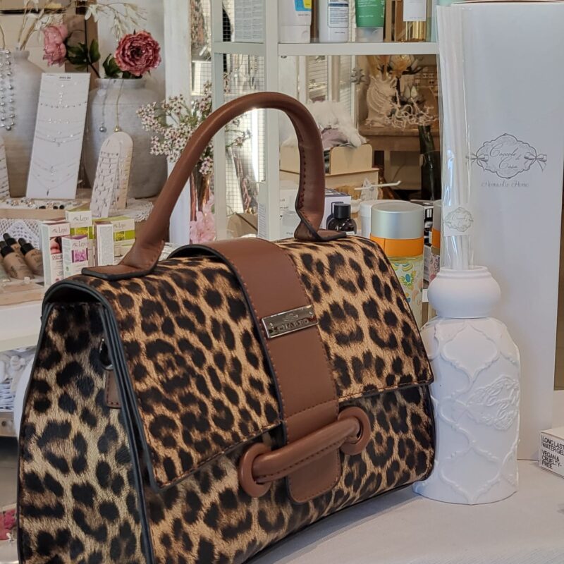 Borsa maculata con tracolla