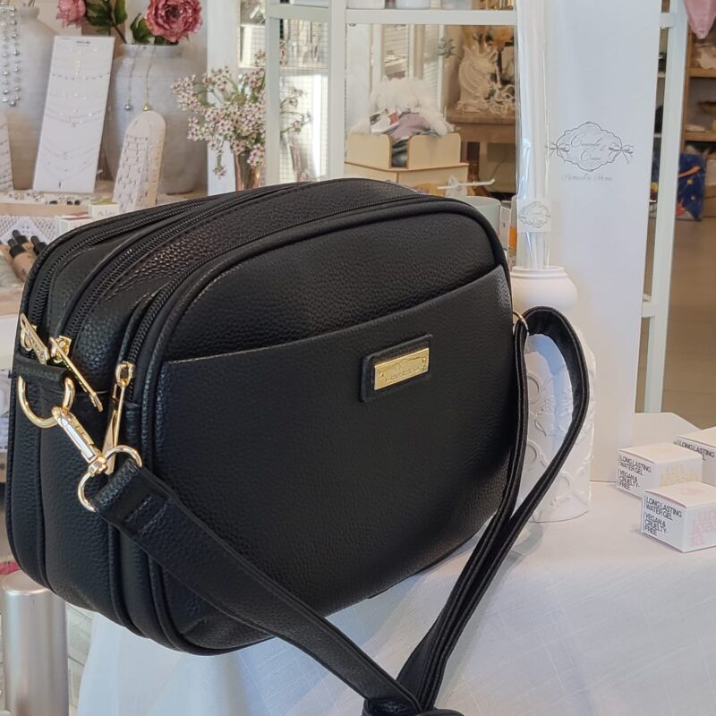 Borsa nera in ecopelle